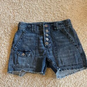 Denim Blue Women's Shorts. Pilcro
